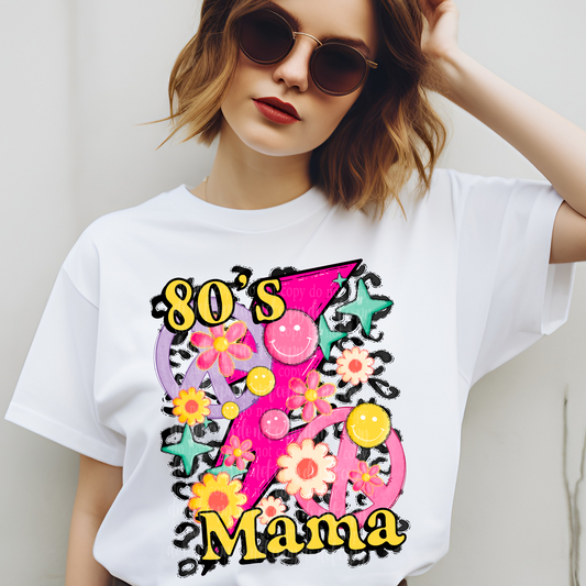 80's Mama DTF & Sublimation Transfer