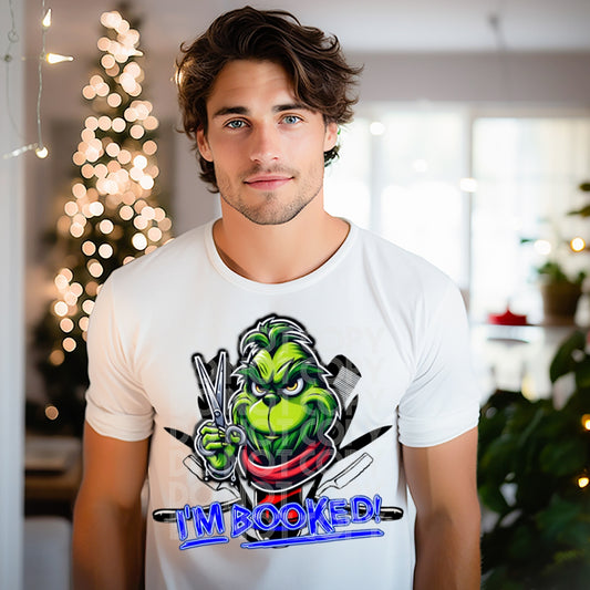 Mean and Green Barber DTF & Sublimation Transfer