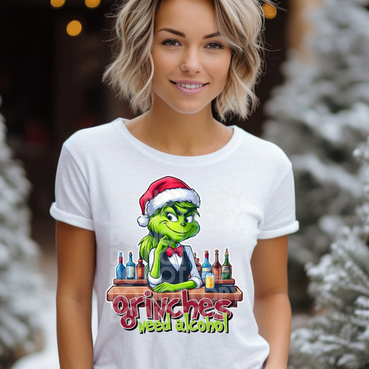 Mean and Green Bartender (male/female options) DTF & Sublimation Transfer