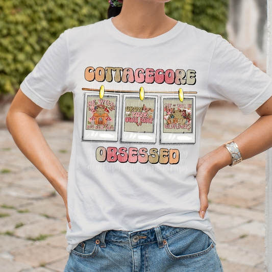 Cottagecore Obsessed DTF & Sublimation Transfer