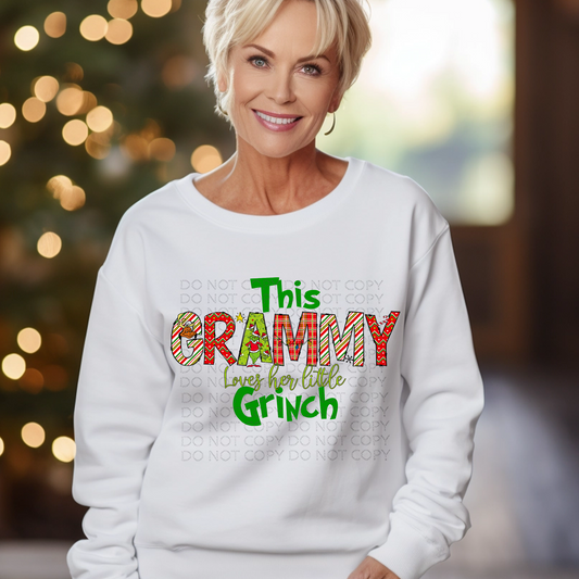 This Grammy Loves Her Mean and Green DTF & Sublimation Transfer