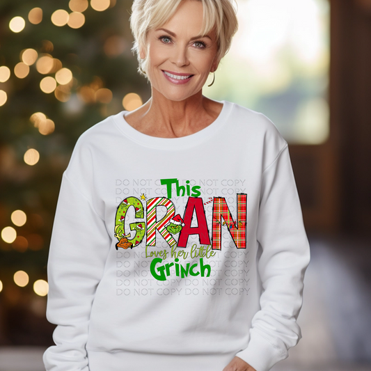 This Gran Loves Her Mean and Green DTF & Sublimation Transfer
