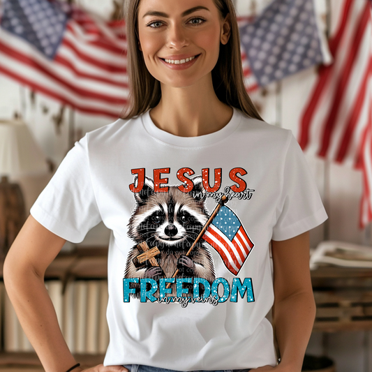 Jesus in my Heart DTF & Sublimation Transfer