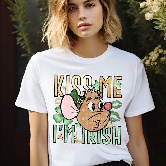 Kiss Me I'm Irish DTF & Sublimation Transfer
