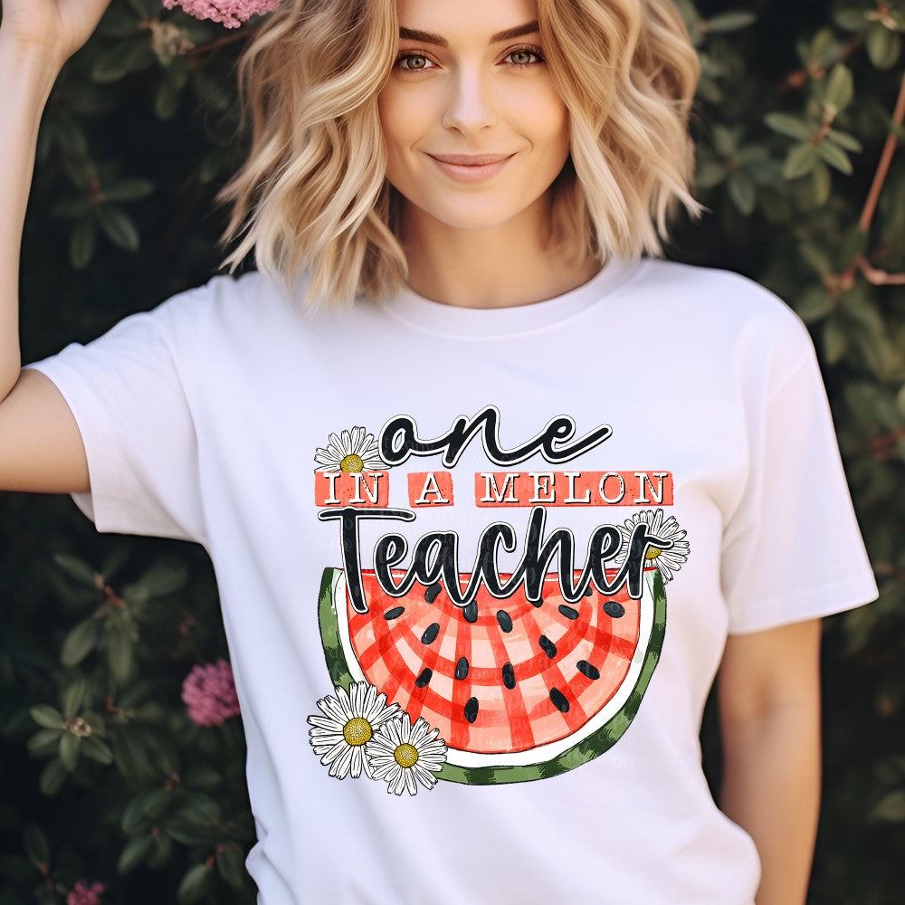 Melon Teacher DTF & Sublimation Transfer