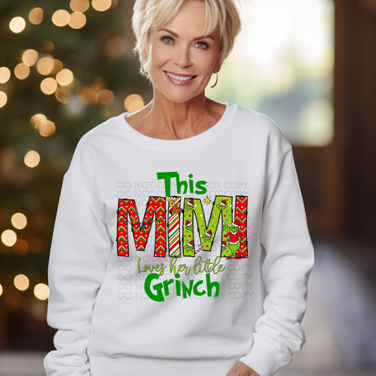 This Mimi Loves Her Mean and Green DTF & Sublimation Transfer