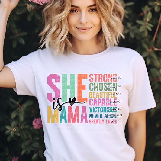 She is Mama DTF & Sublimation Transfer