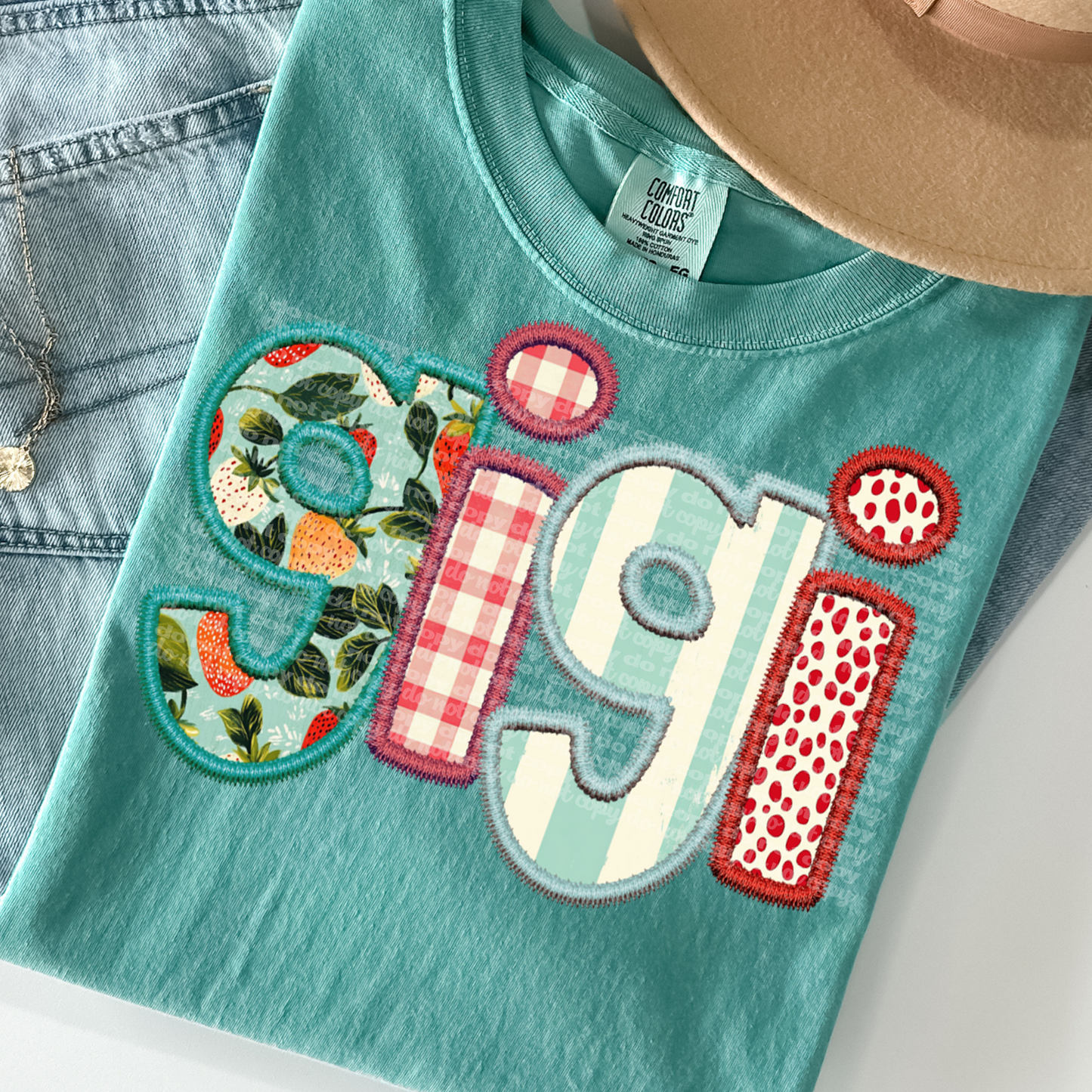 Strawberry Gigi DTF Transfer