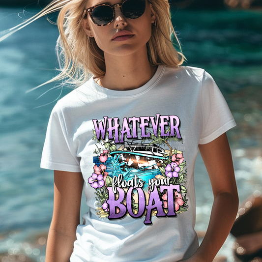 Whatever Floats Your Boat DTF & Sublimation Transfer