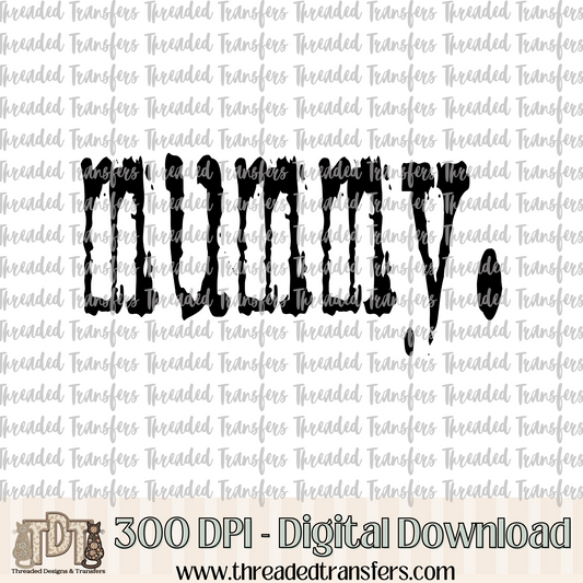 Mummy Typography Digital Design Download (PNG Format - no product shipped)