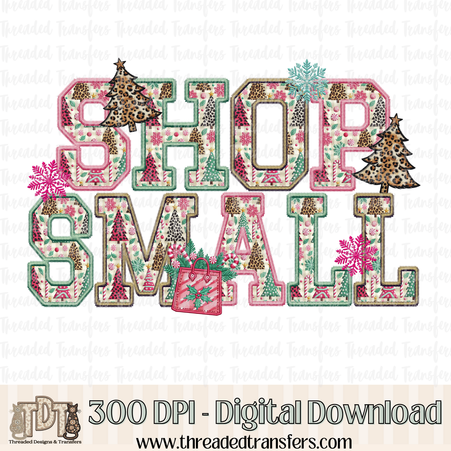 Shop Small Faux Embroidery Digital Design Download (PNG Format - no product shipped)