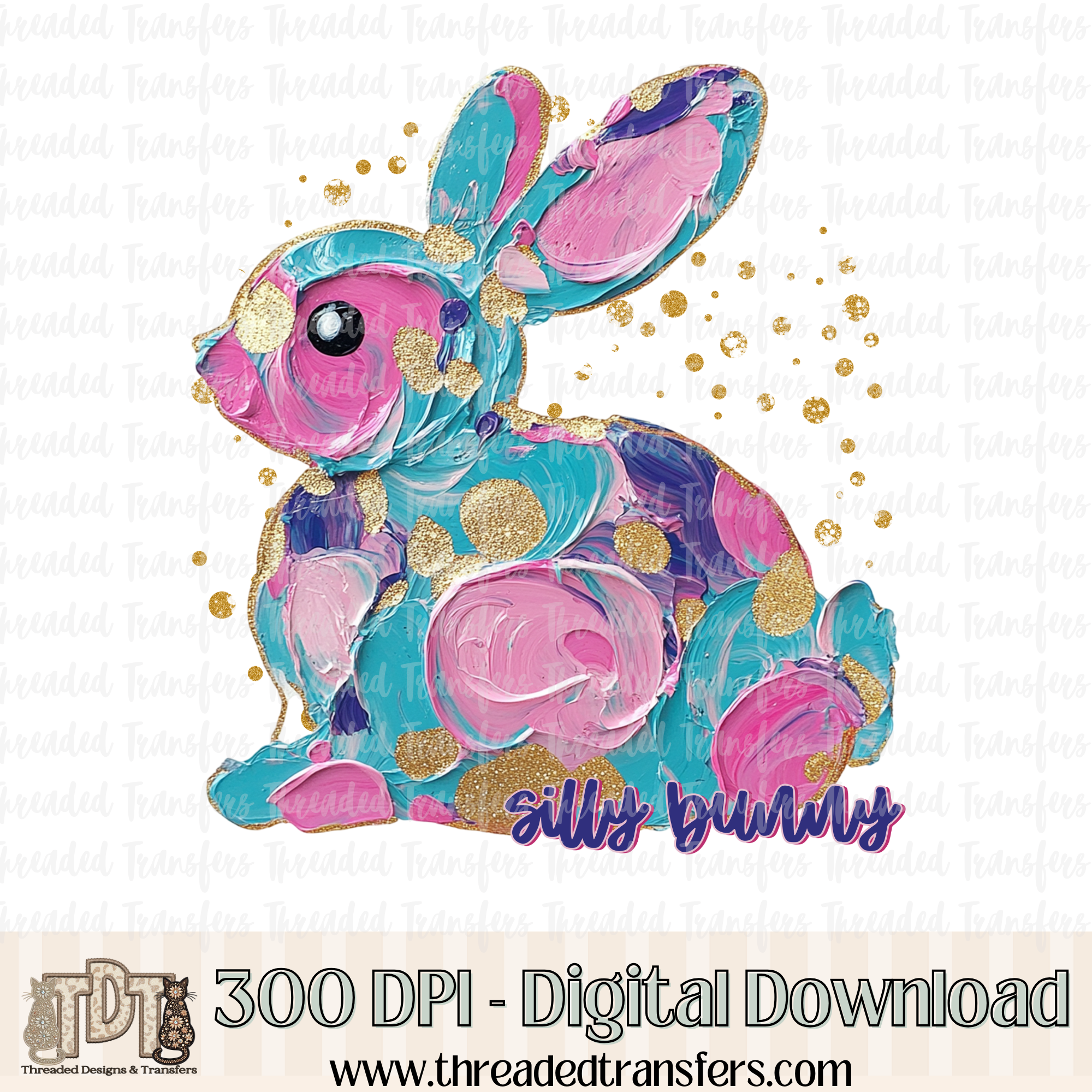 Easter Digital Designs – Threaded Transfers