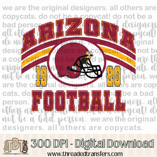 Arizona Vintage Digital Design Download (PNG Format - no product shipped)