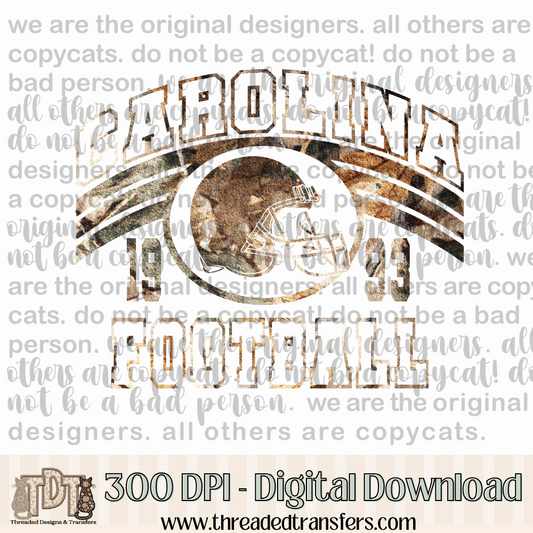 Carolina Green Camo Digital Design Download (PNG Format - no product shipped)