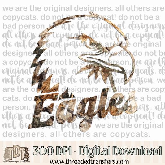 Eagles Camo Digital Design Download (PNG Format - no product shipped)