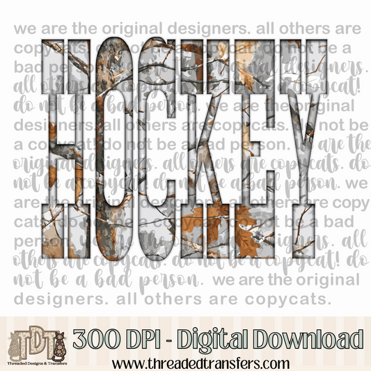Hockey Gray Camo Digital Design Download (PNG Format - no product shipped)