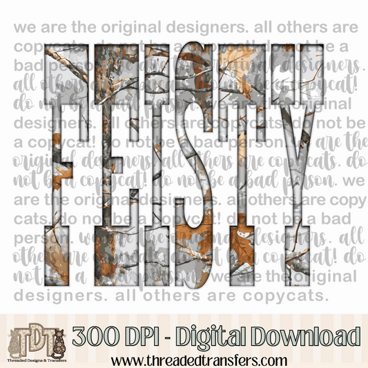 Feisty Gray Camo Digital Design Download (PNG Format - no product shipped)