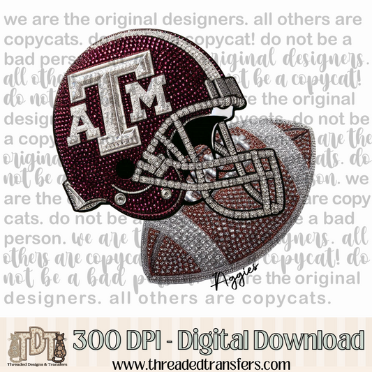 ATM Helmet Digital Design Download (PNG Format - no product shipped)