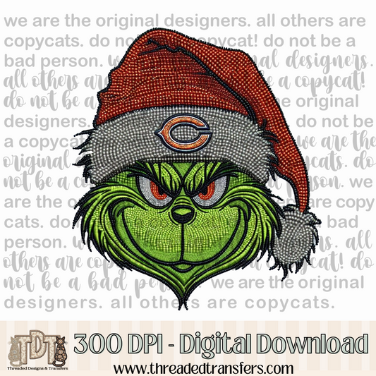 Chicago GGuy Digital Design Download (PNG Format - no product shipped)