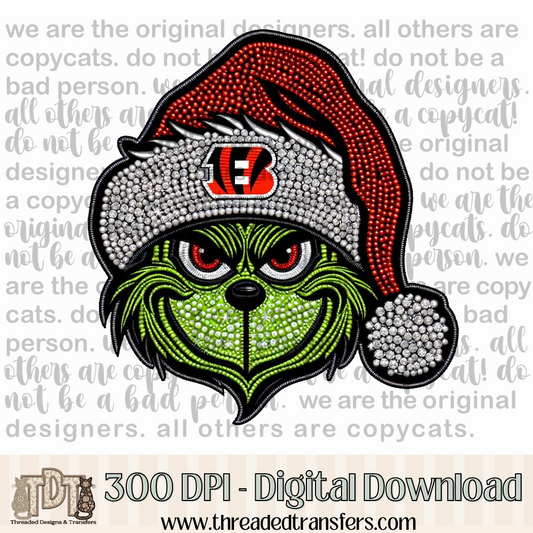 Cincinnati GGuy Digital Design Download (PNG Format - no product shipped)