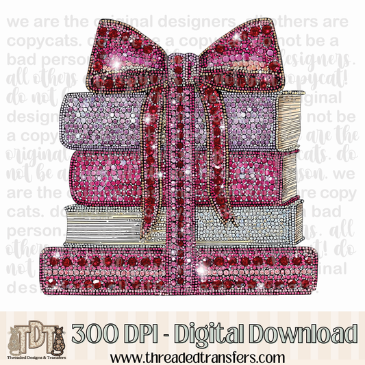 Dazzle Books Digital Design Download (PNG Format - no product shipped)