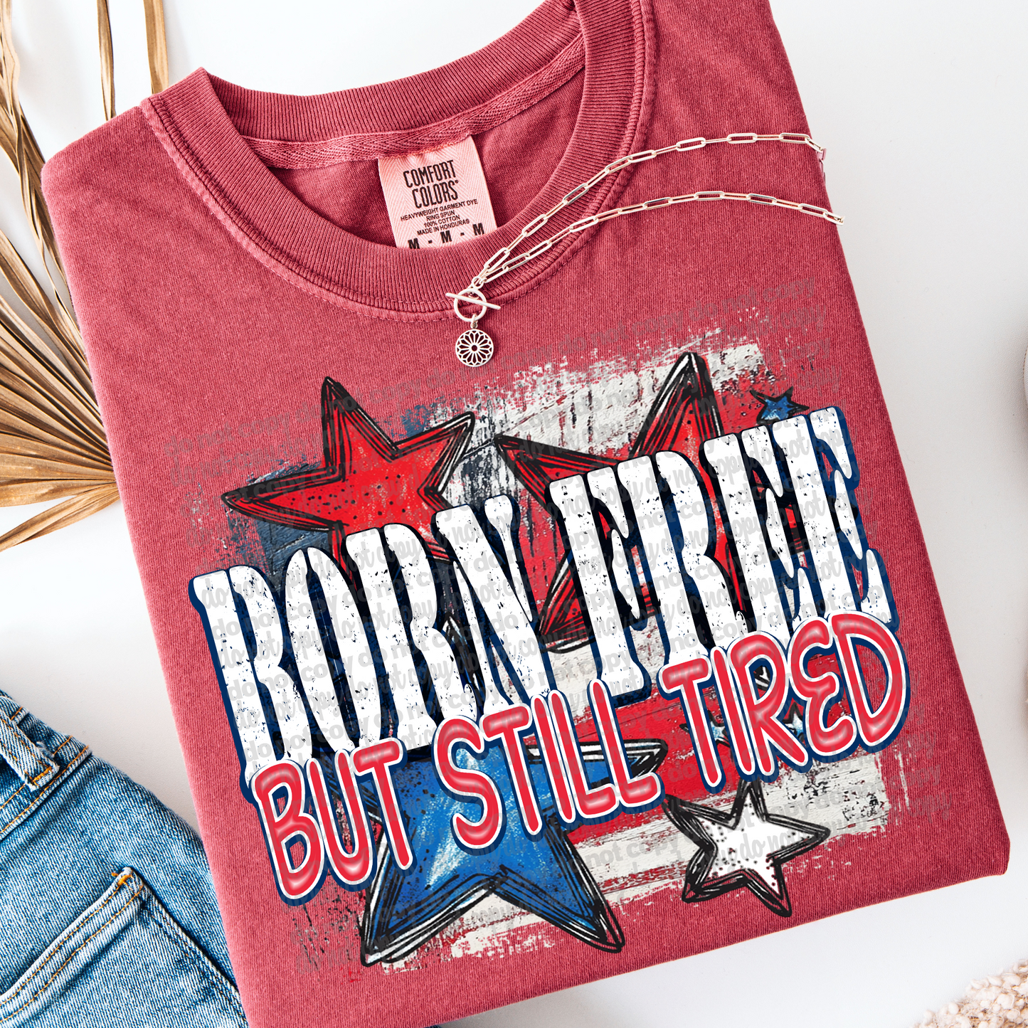 Born Free Tired DTF Transfer