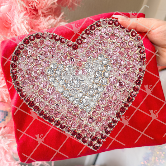 Dazzle Heart DTF Transfer