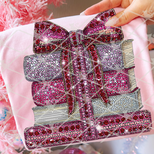 Dazzle Valentine Books DTF Transfer