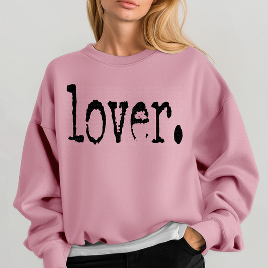 Lover Typography DTF Transfer