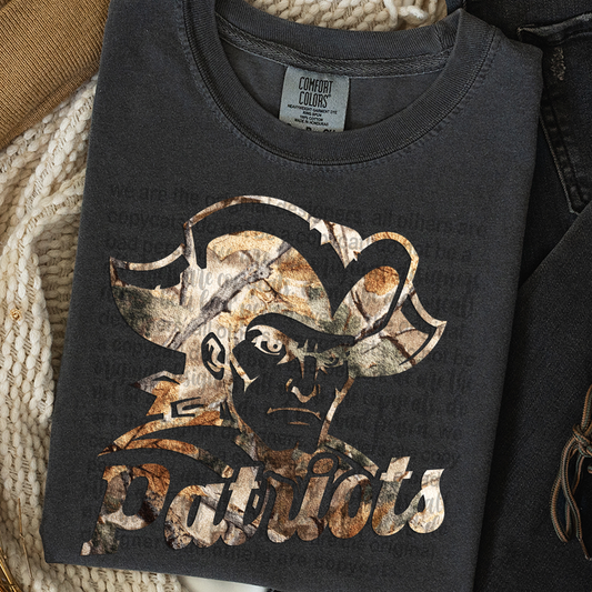 Patriots Camo DTF Transfer