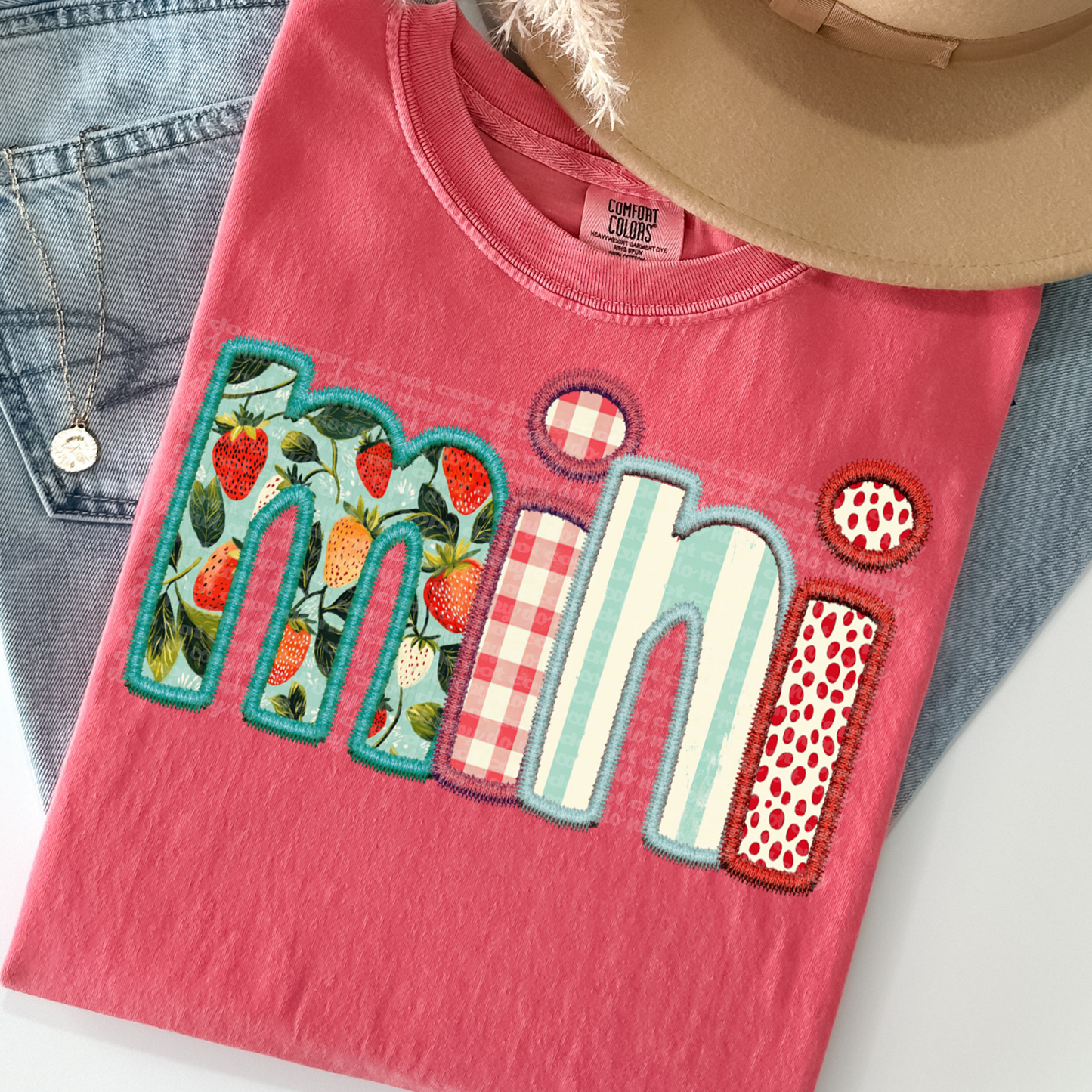 Strawberry Mini DTF Transfer