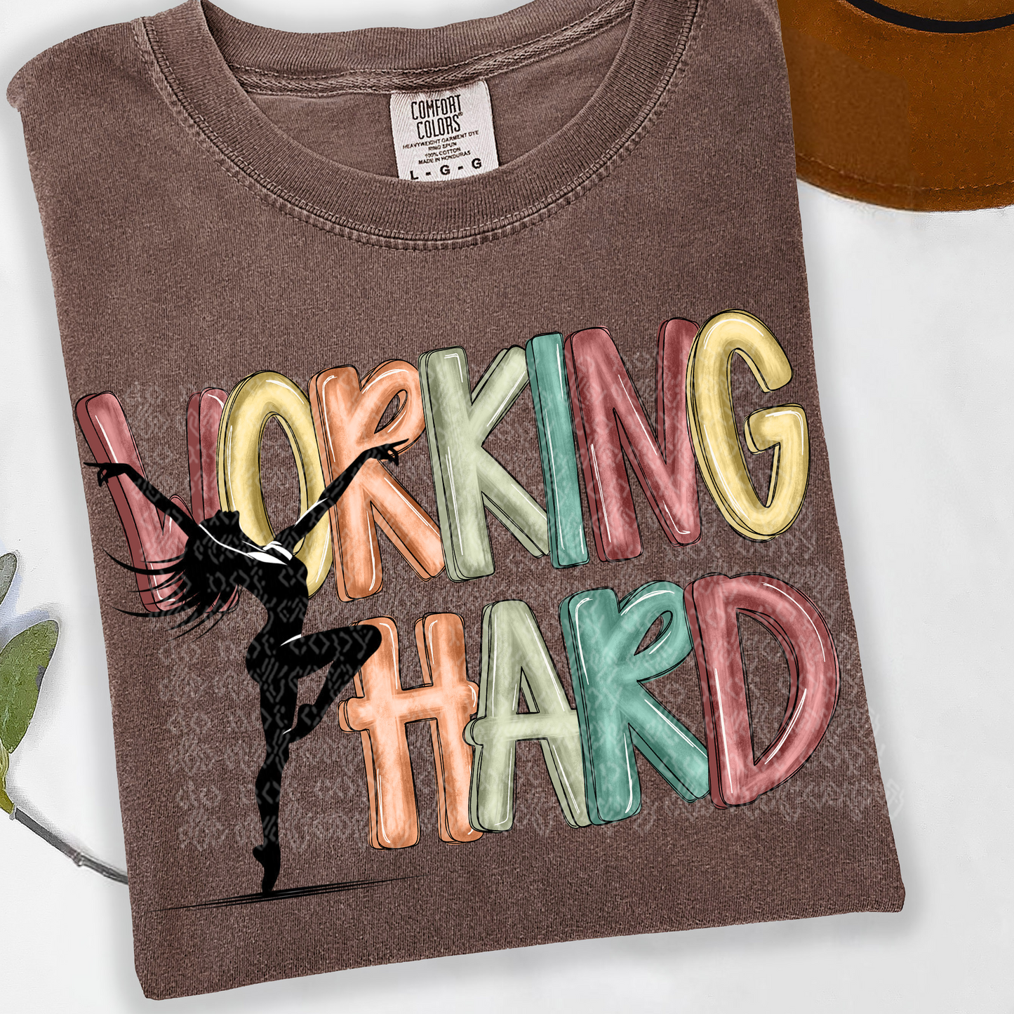 Working Hard Dance DTF Transfer